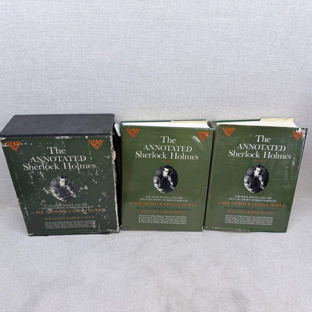 Annotated Sherlock Holmes 2 Vol Boxed Set Sir Arthur Conan Doyle Baring Gould